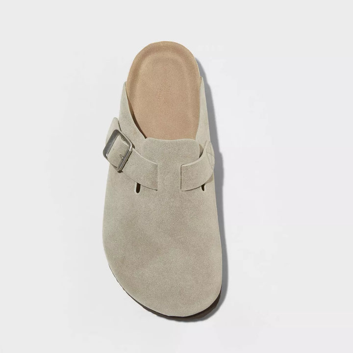 Emma | Comfort Suede Clogs